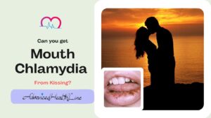 can you get mouth chlamydia from kissing